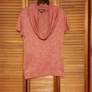 Absolutely Famous Brand Cowl Neck Top